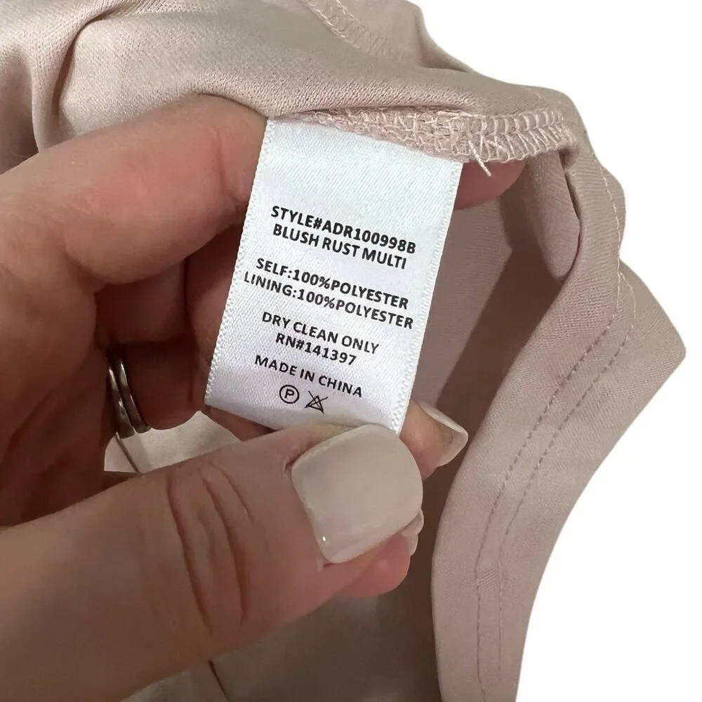 ASTR The Label Blush Pink Slip Dress Liner S